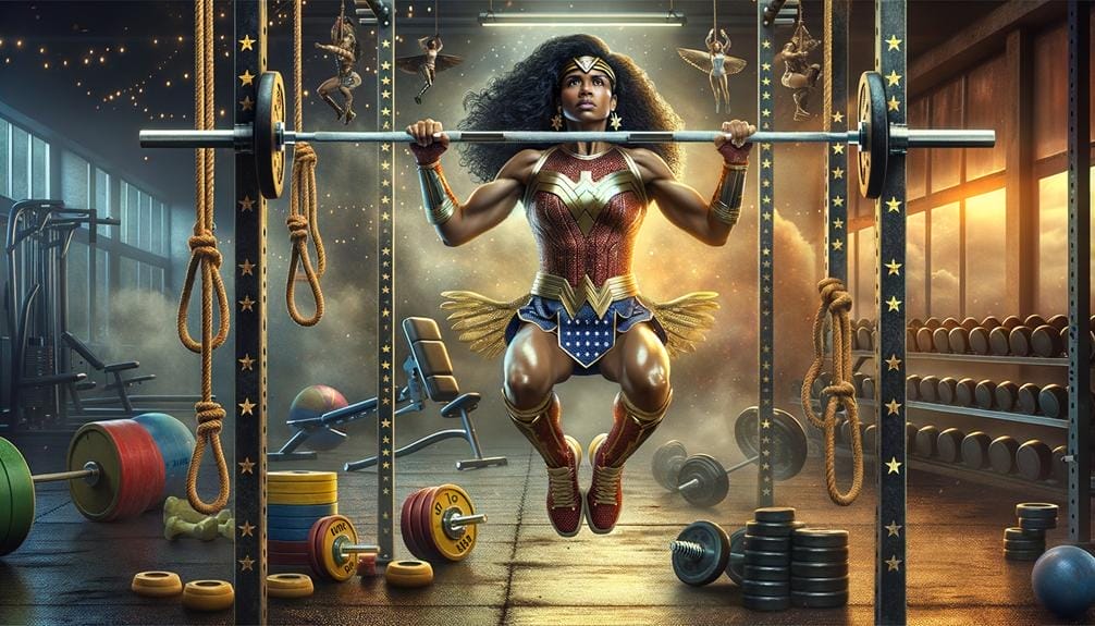 Wonder Woman's Intense Training Regimen