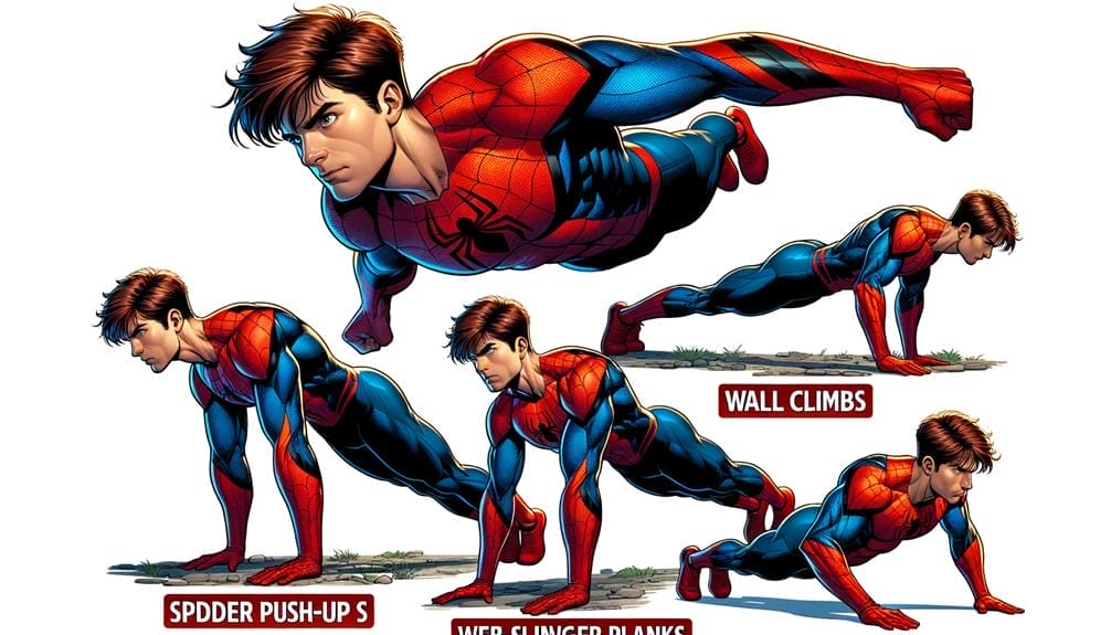 Tom Holland's Spiderman Top 3 Workout Moves